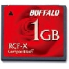 バッファロー BUFFALO コンパクトフラッシュ 1GB RCF-X1GY