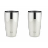 ヨシカワ 磨き屋シンジケート 2重ビアタンブラー 370ml 2pcs YJ1193