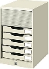 コクヨS&T シャッターケース A4 7段 ライトグレー SC-7M