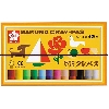 サクラクレパス クレパス太巻12色(ゴム紐付)
