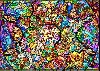 テンヨー 1000ピース ディズニー オールスター ステンドグラス ステンドアート