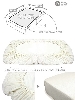 森清(株) ボックスシーツ ダブル エアリーパイル 30cm シーツ パイル