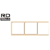 ブラザー販売(株) 紙ラベル プレカット紙ラベル 3ロール入り RD-U04J1