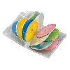 サンワサプライ DVDトールケース 12枚収納 3 クリア DVD-TW12-03C