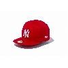 ニューエラ 即日発送可 MLB ニューヨーク・ヤンキース 59Fifty Custom Color キャップ (スカーレット/ホワイト) New Era