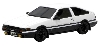 インターアライド 1/ 43 藤原 拓海 AE86 トレノ