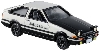 タカラトミー トミカ ドリームトミカ 頭文字D AE86 トレノ