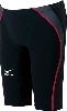 ミズノ MIZUNO (ミズノ) ハーフスパッツMX-SONIC30 ブラック×チャコールM 85RD310