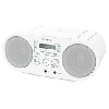 ソニー CDラジオ ZS-S40 ホワイト W