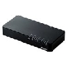 エレコム スイッチングハブ LANハブ 8ポート マグネット付き 電源内蔵 EHC-F08PN-JB ブラック