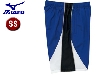 ミズノ 85FQ120-29 トレーニングクロス ハーフパンツ (ブルー×ブラック)