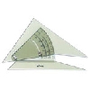三幸製図機械製作(株) ドラパス 自在勾配定規 20cm 13904