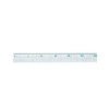 (有)ワキ 西敬 カラー方眼直線定規 30cm 緑 RHS-30BG緑 10セット