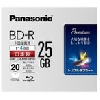 パナソニック 片面1層 25GB 録画用 4倍速 ブルーレイディスク LM-BR25LP20