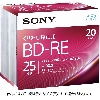 ソニー 録画用BD-RE 2倍速 20枚 20BNE1VJPS2