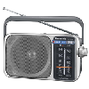 パナソニック FM AM 2バンドレシーバー シルバー RF-2450-S