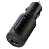 エレコム FM トランスミッター Bluetooth USB 2.4A ブラック LAT-FMBT02BK