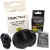 SIXOCTAVE オリンパス PEN Lite E-PL3 E-PL1s PEN mini E-PM1 互換バッテリー BLS-1 BLS-5 BLS-50 と互換デュアル充電器USBチャージャーBCS-1 BCS-5 のセット E-PL3 E-PM1 E-PL1s E-PL7 E-M10 Stylus 1 OM-D E-M10 Mark II 等対応
